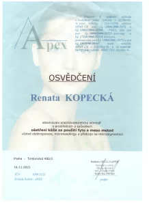 Ošetření kůže fyto a meso metodami